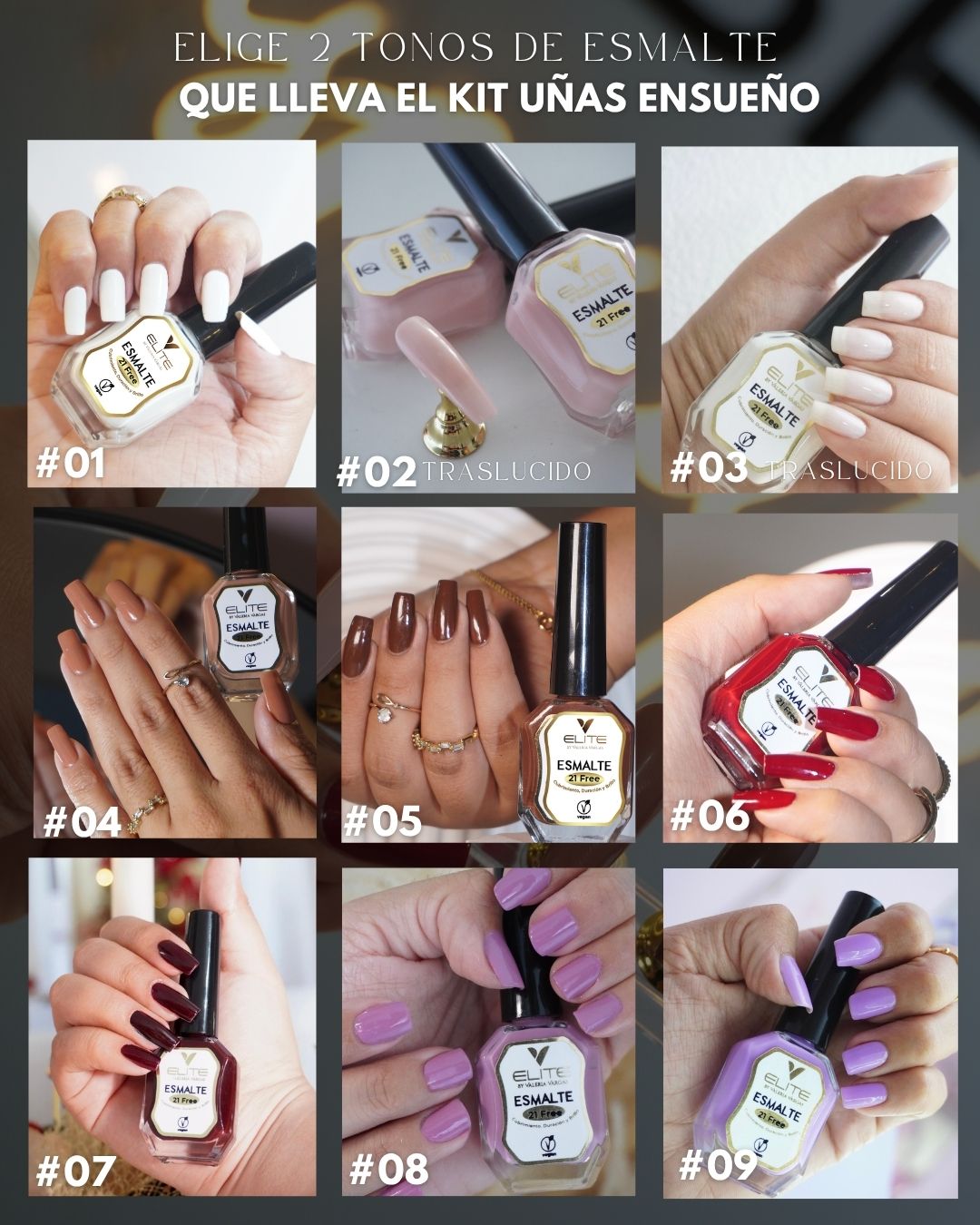 Kit uñas de ensueño